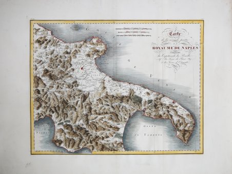 Carte de la seconde partie du Royaume de Naples…