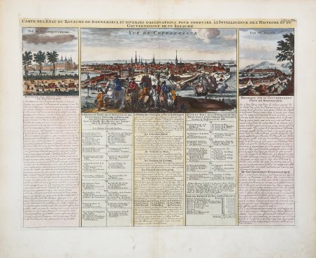 Carte del'Etat du Royaume de Dannmarck et Diverses Observations pour …