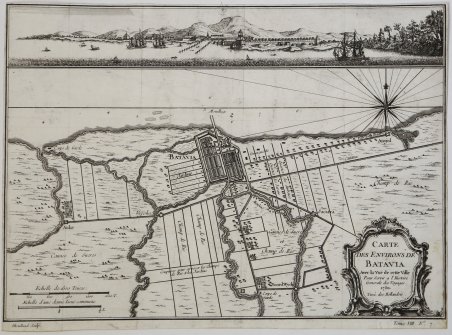 Carte des Environs de Batavia | Immagine Gallery 2