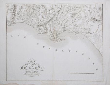 Carte des Environs de Gaete.