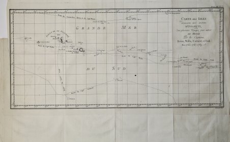 Carte des Isles D'Otahiti