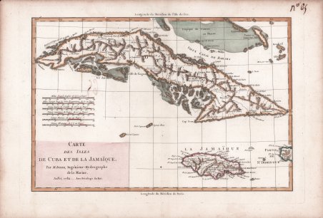 Carte des Isles de Cuba et de la Jamaica | Immagine Gallery 3