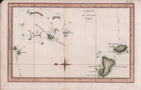 Carte des Isles des Amis