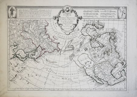 Carte des Nouvelles Decouvertes au Nord de la Mer du …