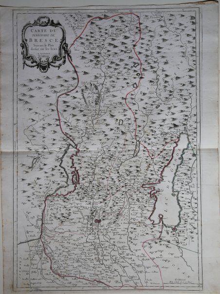 Carte du Territoire de Bresce suivant le Plan dresse sur …