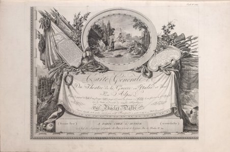 Carte générale du théâtre de la guerre en Italie.