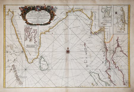 Carte Marine depuis Suratte jusqu'au Detroit de Malaca | Immagine principale