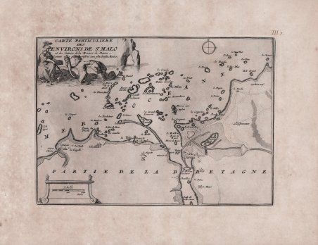 Carte Particuliere des Environs de St. Malo
