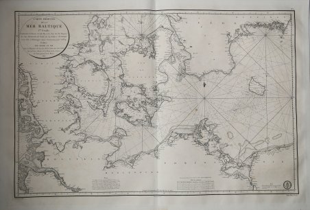 Carte réduite de la Mer Baltique 1.ére feuille Contenant les …