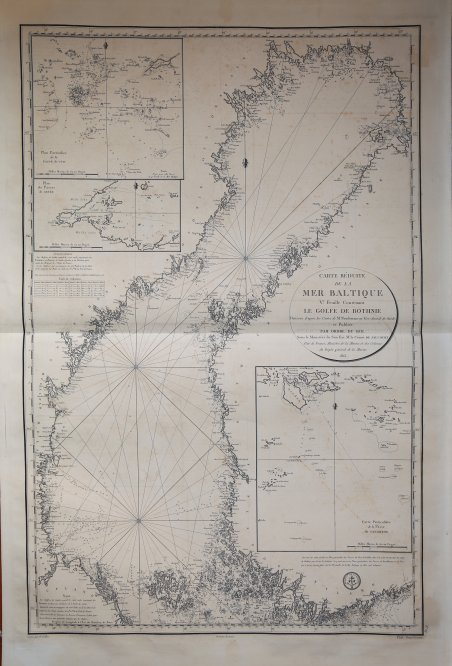 Carte réduite de la Mer Baltique : Ve. Feuille Contenant …