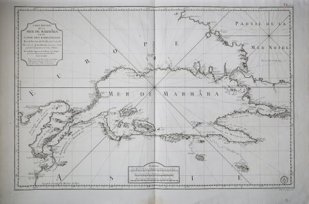 Carte Réduite de la Mer de Marmara et du Canal …