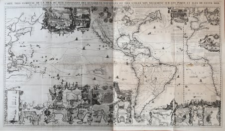 Carte Tres Curieuse de la Mer du Sud, Contenant des … | Immagine principale