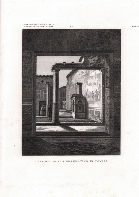 Casa del Poeta Drammatico in Pompei