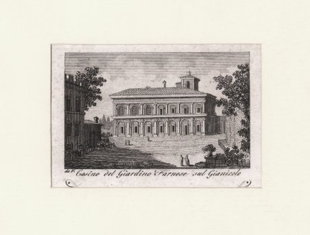 Casino del Giardino Farnese sul Gianicolo