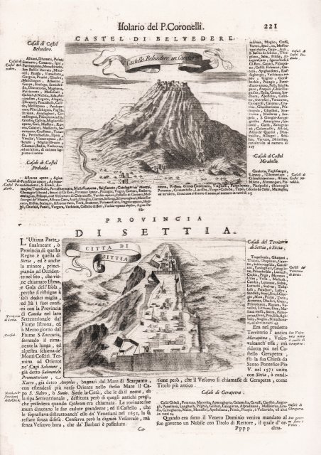 Castello di Belvedere in Candia / Citta di Settia