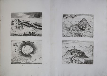 Castello di Ternis / Misitra di Sparta / Pianta d'Argos …