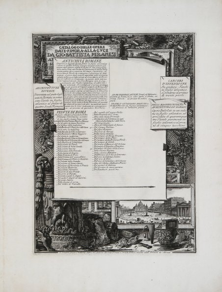 Catalogo delle opere date finora alla luce da Giovanni Battista …