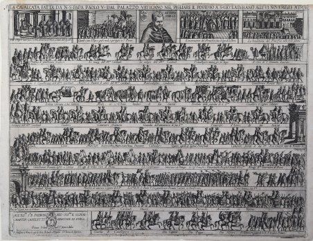 CAVALCATA FATTA DA N S PAPA PAOLO V.ALLI VI NOVEMBRE …