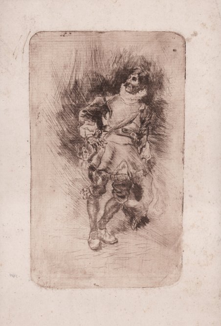 Cavaliere con spada (Arlecchino)