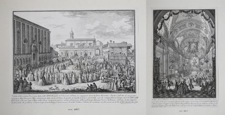 Cerimonia di beatificazione di Caterina de’ Ricci in Prato