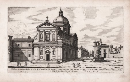 Chiesa Consagrata alla Madonna de Monti così detta dal Rione …