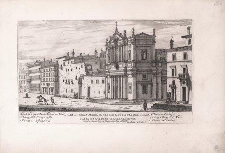 Chiesa da Santa Maria in via Lata sula Via del' …