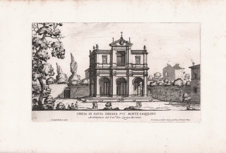 Chiesa di Santa Bibiana sul Monte Esquilino Architettura del Cav.re …