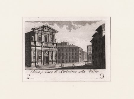Chiesa, e Casa di S. Andrea alla Valle