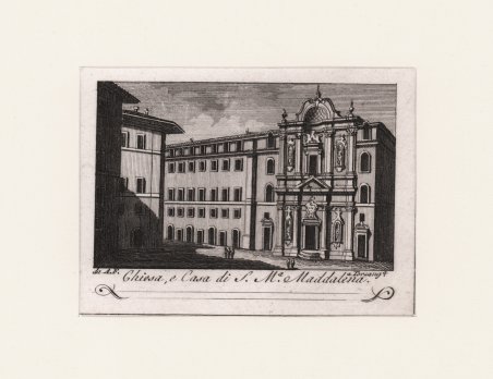 Chiesa, e Casa di S. M. Maddalena