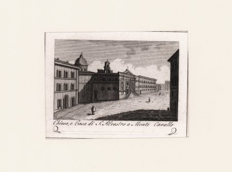 Chiesa, e Casa di S. Silvestro a Monta Cavallo