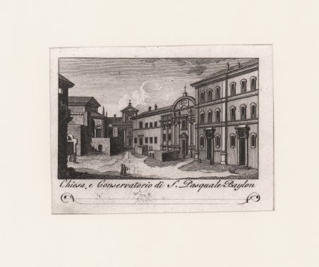 Chiesa, e Conservatorio di S. Pasquale Baylon