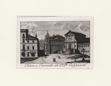 Chiesa, e Convento de' PP Cappuccini