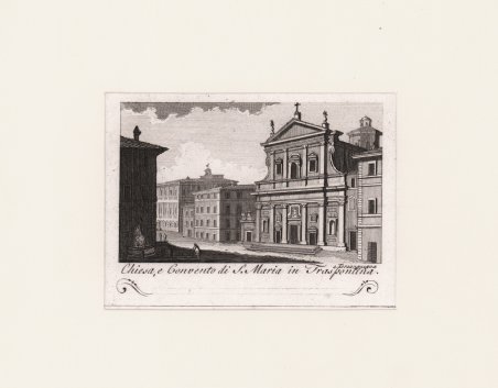 Chiesa, e Convento di S. Maria in Traspontina