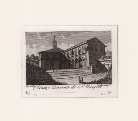 Chiesa, e Convento di S. Onofrio