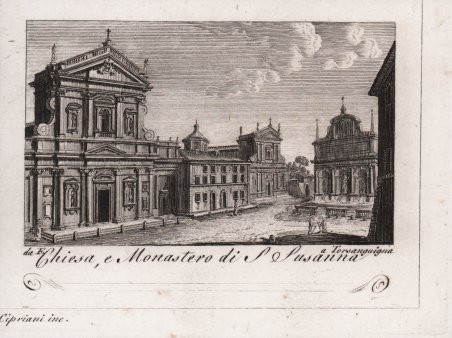 Chiesa, e Monastero di S. Susanna