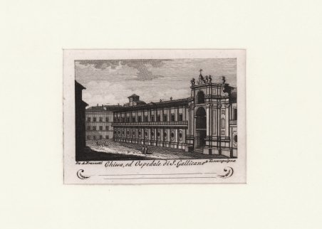 Chiesa, ed Ospedale di S. Gallicano