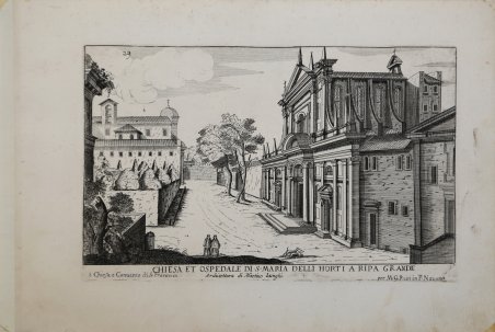 Chiesa et Ospedale di S.Maria delli Horti a Ripa Grande