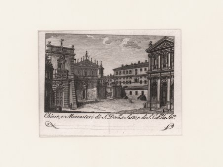 Chiese e Monasteri di S. Dom(eni).co e Sisto, e di …