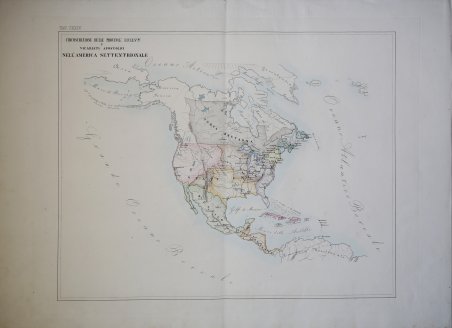 Circoscrizione delle Province Eccles.che e Vicariati Apostolici nell'America Settentrionale