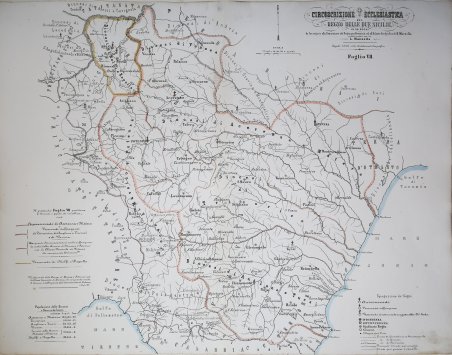 Circoscrizione Ecclesiastica nel Regno delle Due Sicilie - Foglio VII