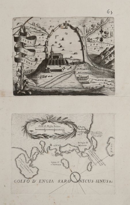 Città di atene / Golfo d'Engia Saronicus Sinus Ptol.