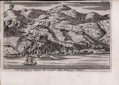 Città di Sebenico Capitale del Contado nella Dalmazia Veneta