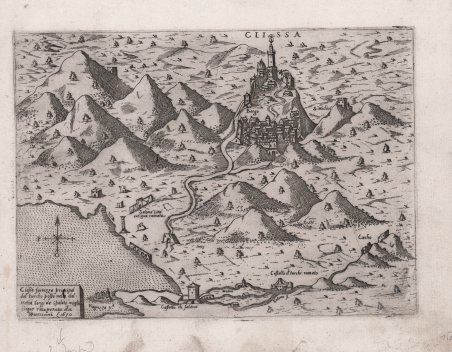 Clissa fortezza principal del turcho posta nella dalmatia longi da …