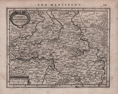 Comitatus Mansfeldiae novissima descriptio