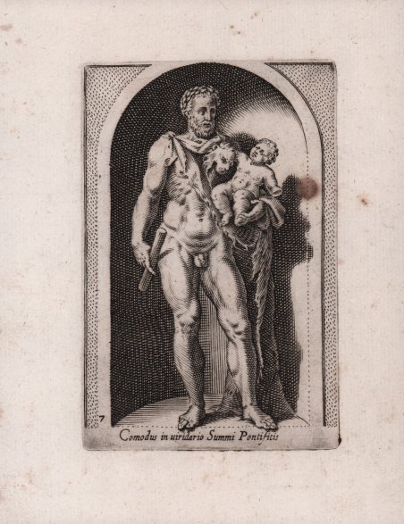 Comodus in viridario Summi Pontificis