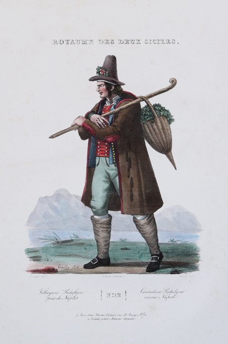 Contadino Padulano vicino Napoli