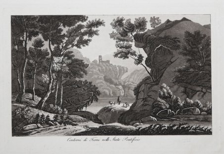 Contorni di Terni nello Stato Pontificio