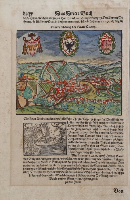 Contrafehteung der Statt Lutich