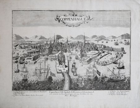Coppenhague - Coppenhague Ville Capitale du Royaume de Danemarck est …