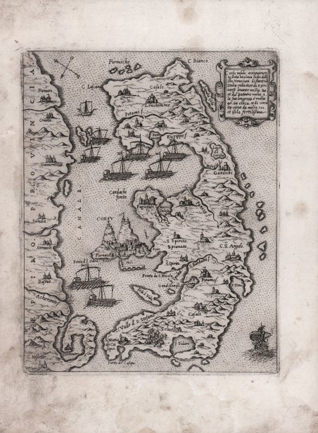 Corfu insula antiquamente detta Malena…